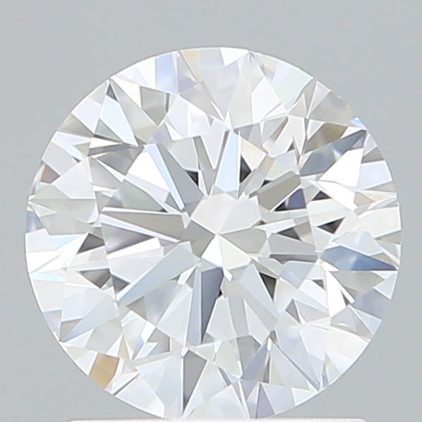 1.58 Carat Round Shaped, Ideal Cut, D Color, VVS2 Clarity, IGI Certified Lab Grown Diamond