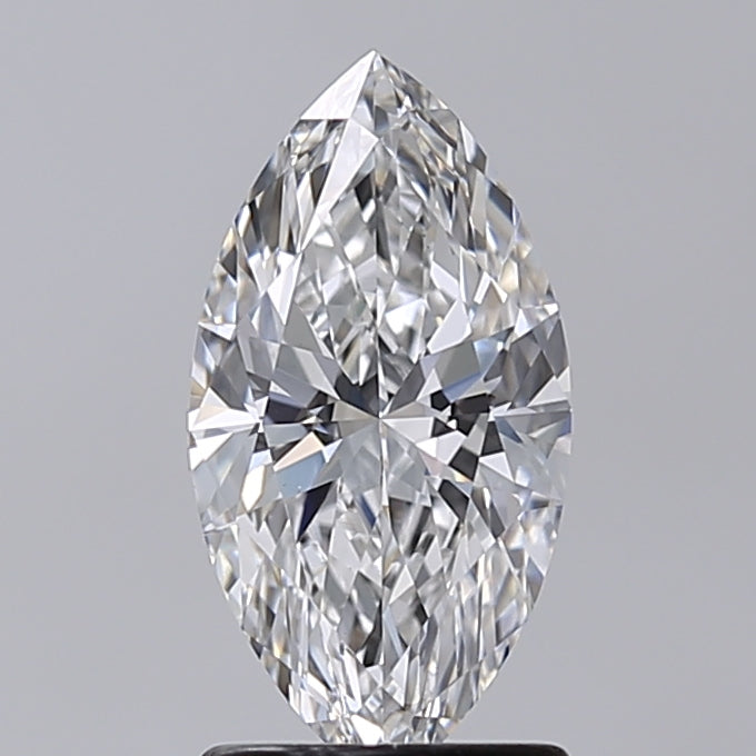 1.52 Carat Marquise Shaped, Excellent Cut, E Color, VVS2 Clarity, IGI Certified Lab Grown Diamond