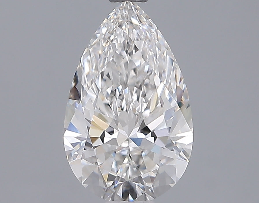 1.55 Carat Pear Shaped, Ideal Cut, E Color, VVS2 Clarity, IGI Certified Lab Grown Diamond