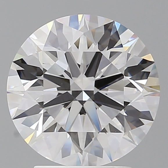 3.05 Carat Round Shaped, Ideal Cut, E Color, VVS2 Clarity, IGI Certified Lab Grown Diamond