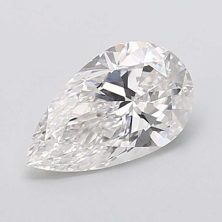 2.77 Carat Pear Shaped, Very Good Cut, E Color, VVS2 Clarity, IGI Certified Lab Grown Diamond