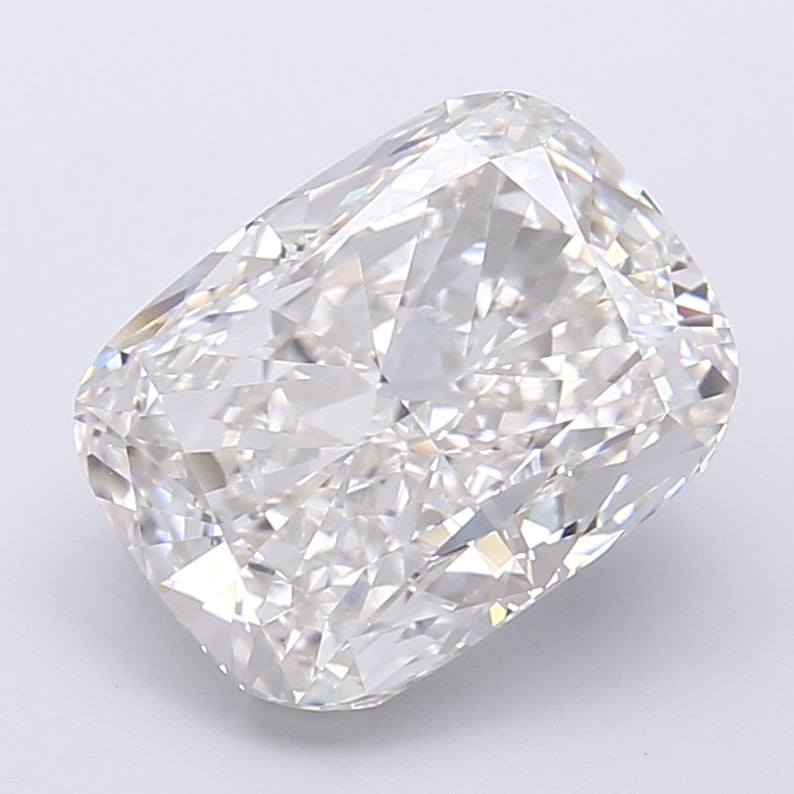 5.02 Carat Cushion Shaped, Very Good Cut, F Color, VVS2 Clarity, IGI Certified Lab Grown Diamond