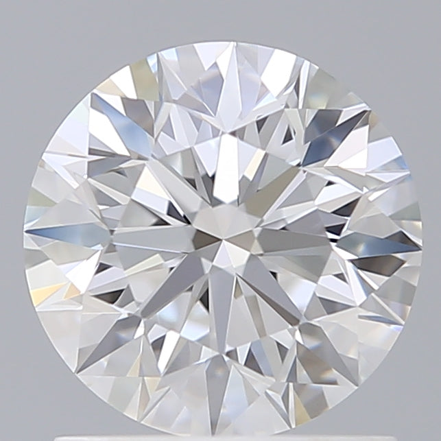 1.30 Carat Round Shaped, Excellent Cut, D Color, VVS2 Clarity, IGI Certified Lab Grown Diamond