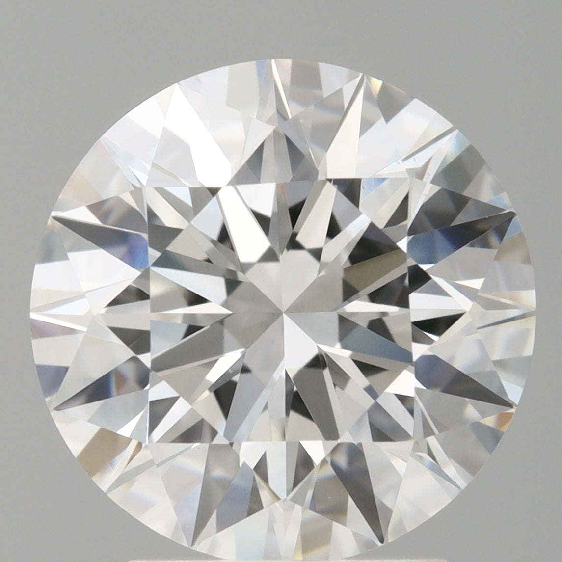 3.00 Carat Round Shaped, Excellent Cut, F Color, VS1 Clarity, IGI Certified Lab Grown Diamond