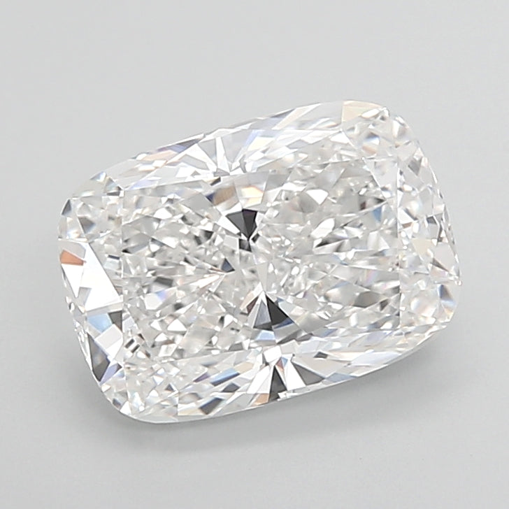 4.04 Carat Cushion Shaped, Ideal Cut, E Color, VVS2 Clarity, IGI Certified Lab Grown Diamond