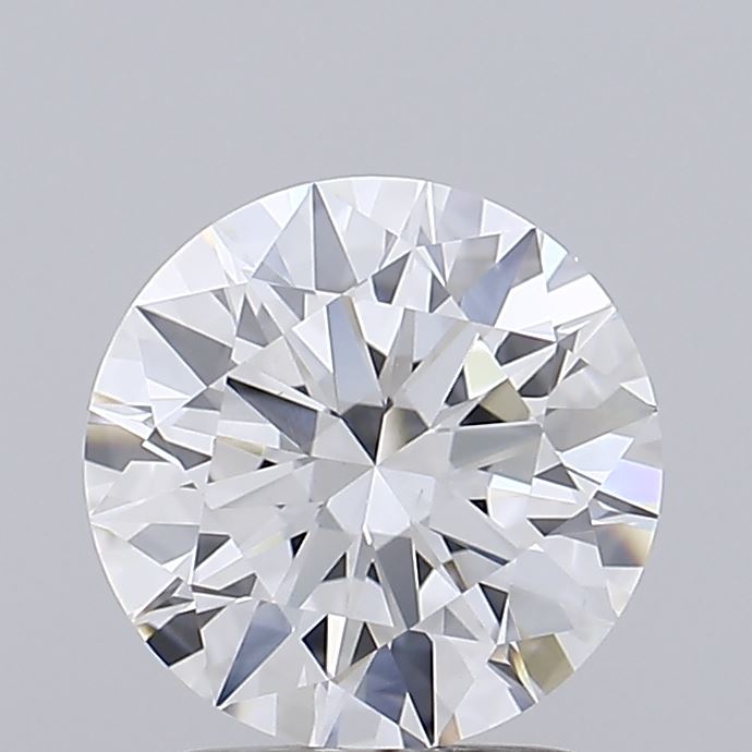 2.08 Carat Round Shaped, Ideal Cut, E Color, VVS2 Clarity, IGI Certified Lab Grown Diamond