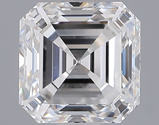 2.00 Carat Asscher Shaped, Excellent Cut, E Color, VVS2 Clarity, IGI Certified Lab Grown Diamond