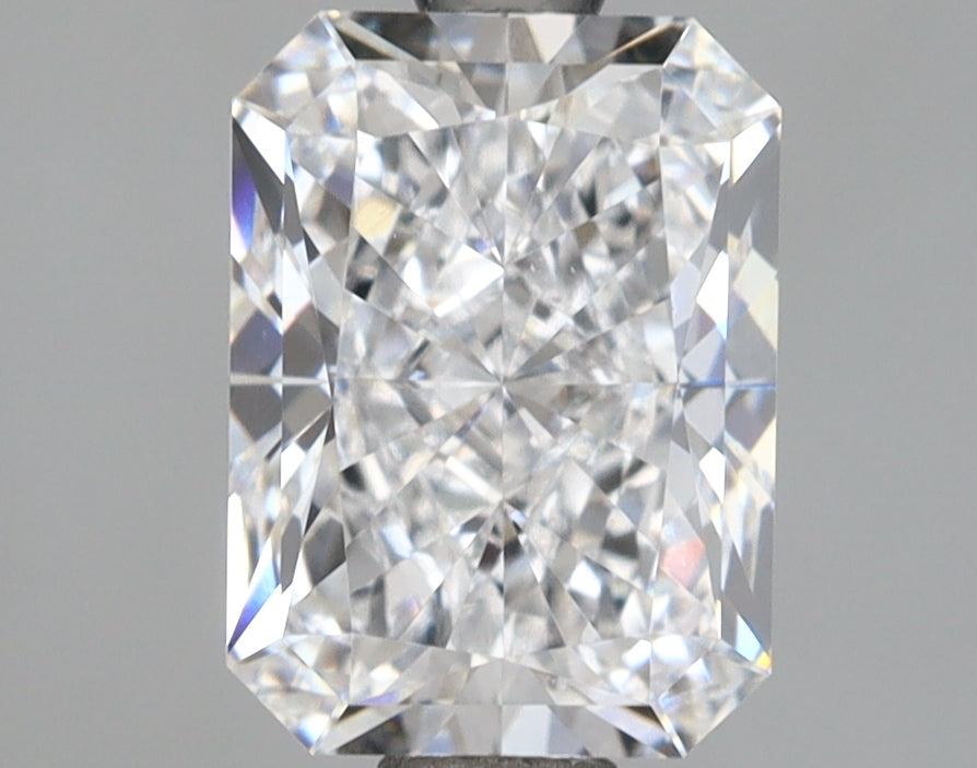 2.06 Carat Radiant Shaped, Ideal Cut, D Color, VVS1 Clarity, IGI Certified Lab Grown Diamond