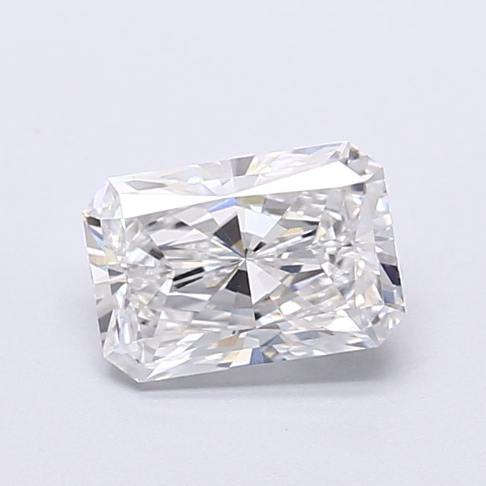1.51 Carat Radiant Shaped, Very Good Cut, E Color, VVS2 Clarity, IGI Certified Lab Grown Diamond