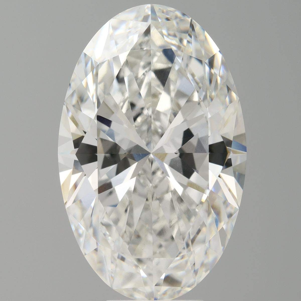 8.59 Carat Oval Shaped, Ideal Cut, E Color, VVS2 Clarity, IGI Certified Lab Grown Diamond