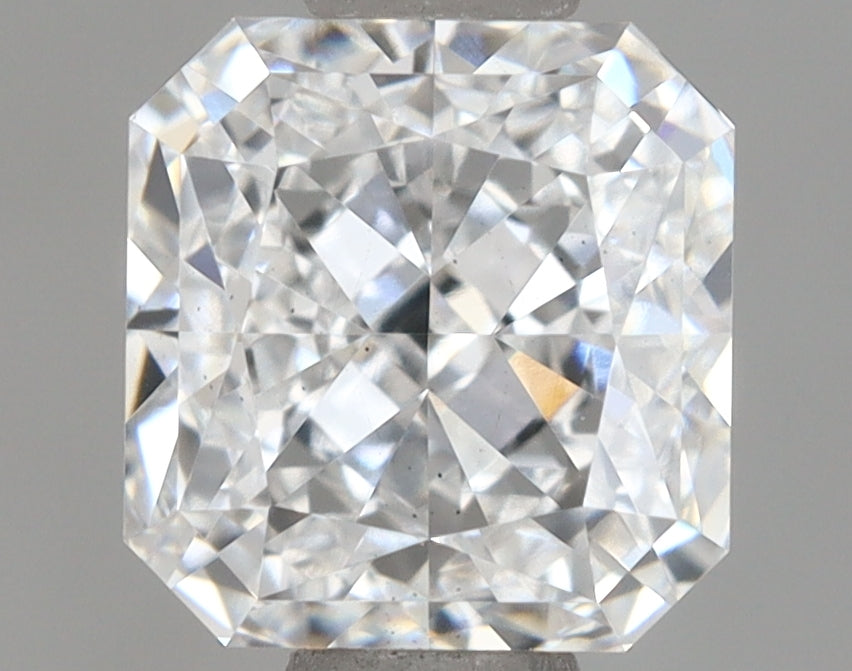 1.04 Carat Radiant Shaped, Excellent Cut, D Color, VS2 Clarity, IGI Certified Lab Grown Diamond