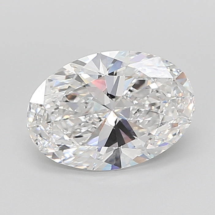 5.01 Carat Oval Shaped, Ideal Cut, E Color, VVS2 Clarity, IGI Certified Lab Grown Diamond