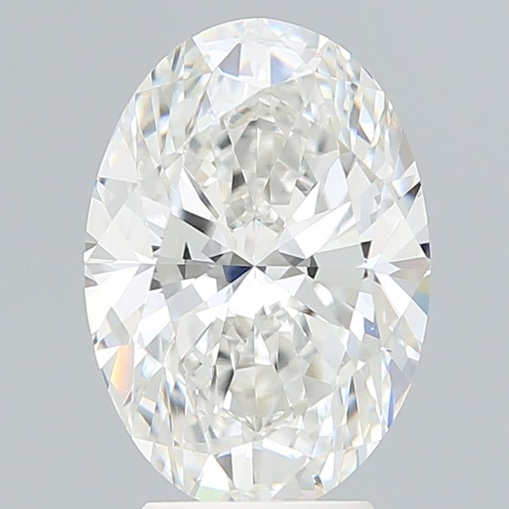 4.22 Carat Oval Shaped, Ideal Cut, G Color, VS1 Clarity, IGI Certified Lab Grown Diamond