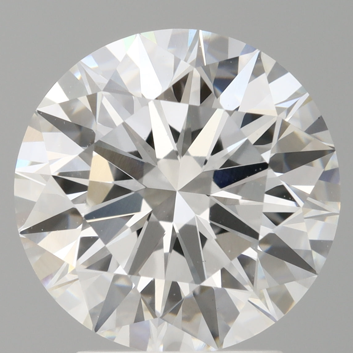 3.08 Carat Round Shaped, Ideal Cut, E Color, VVS2 Clarity, IGI Certified Lab Grown Diamond