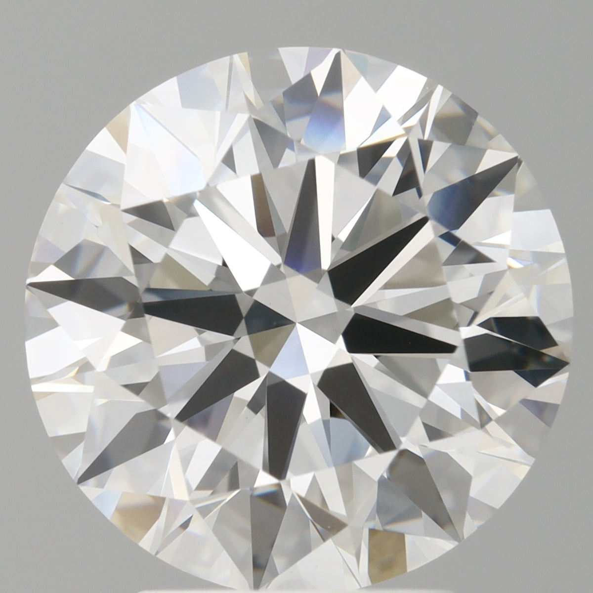 4.08 Carat Round Shaped, Ideal Cut, E Color, VVS2 Clarity, IGI Certified Lab Grown Diamond