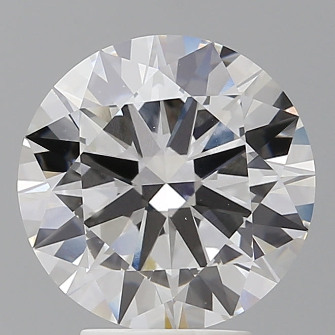 4.00 Carat Round Shaped, Excellent Cut, F Color, VS1 Clarity, IGI Certified Lab Grown Diamond