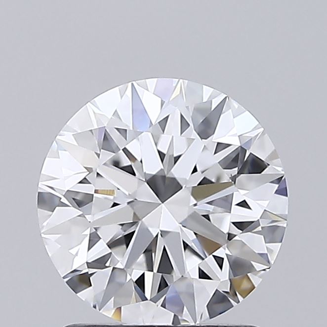 1.50 Carat Round Shaped, Ideal Cut, D Color, VS2 Clarity, IGI Certified Lab Grown Diamond