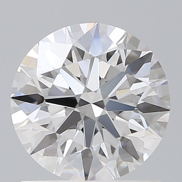 1.18 Carat Round Shaped, Ideal Cut, D Color, VVS2 Clarity, IGI Certified Lab Grown Diamond