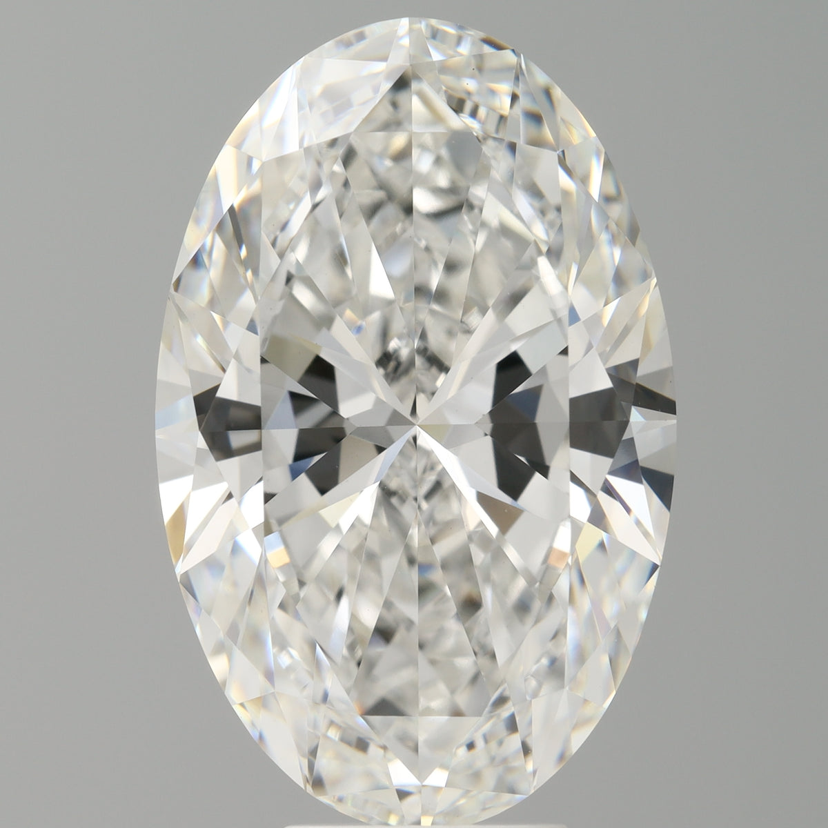 7.59 Carat Oval Shaped, Ideal Cut, E Color, VVS2 Clarity, IGI Certified Lab Grown Diamond