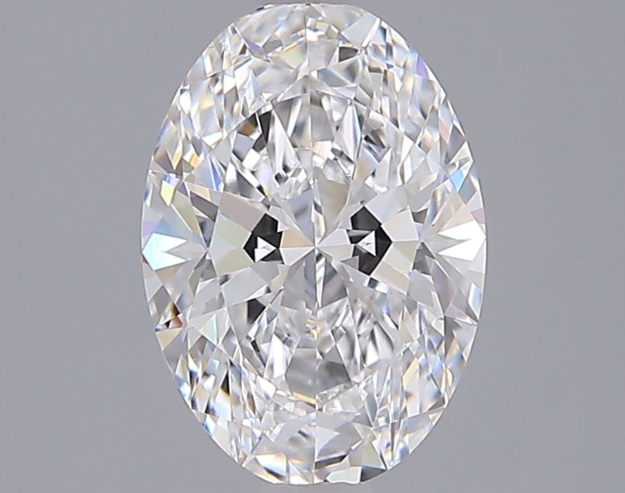2.06 Carat Oval Shaped, Ideal Cut, D Color, VVS1 Clarity, IGI Certified Lab Grown Diamond