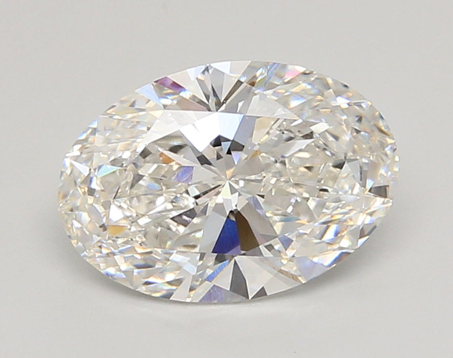 2.55 Carat Oval Shaped, Ideal Cut, E Color, VVS1 Clarity, IGI Certified Lab Grown Diamond
