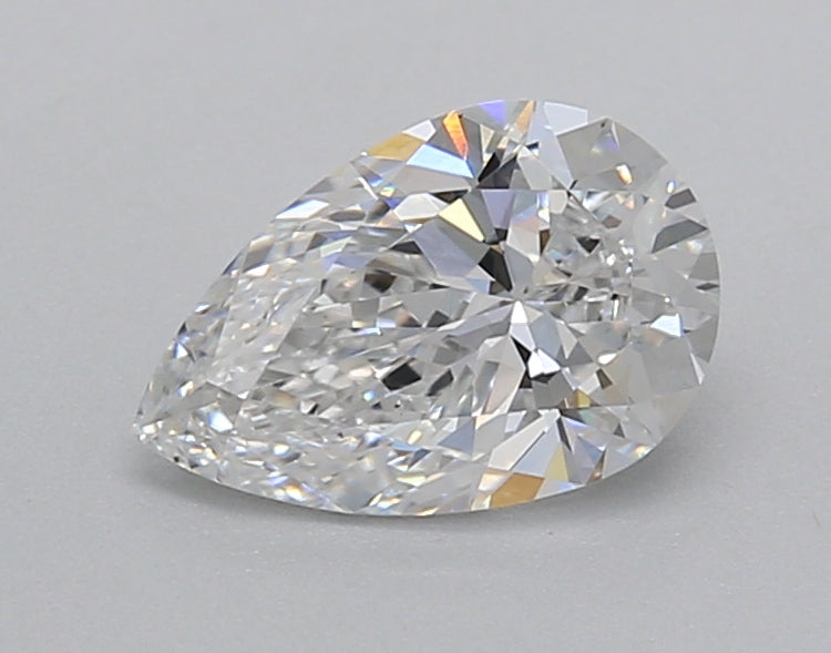 1.00 Carat Pear Shaped, Excellent Cut, E Color, VS1 Clarity, IGI Certified Lab Grown Diamond