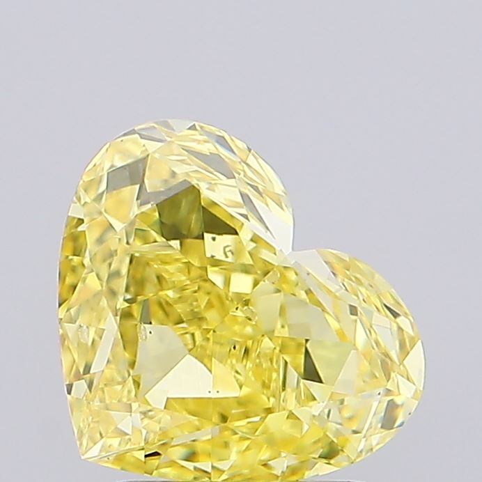 2.01 Carat Heart Shaped, Excellent Cut, SI1 Clarity, IGI Certified Lab Grown Diamond