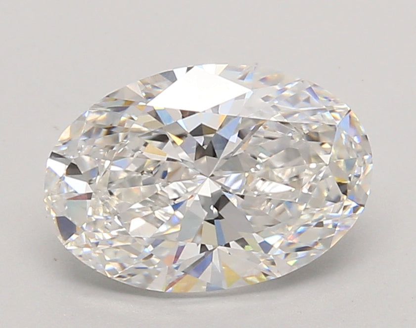 2.04 Carat Oval Shaped, Ideal Cut, D Color, VVS1 Clarity, IGI Certified Lab Grown Diamond