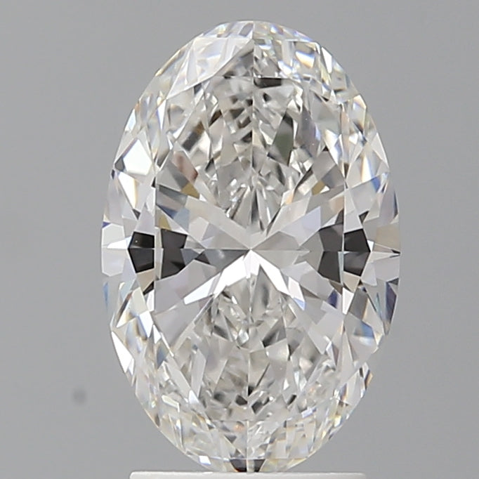 2.55 Carat Oval Shaped, Excellent Cut, E Color, VVS2 Clarity, IGI Certified Lab Grown Diamond