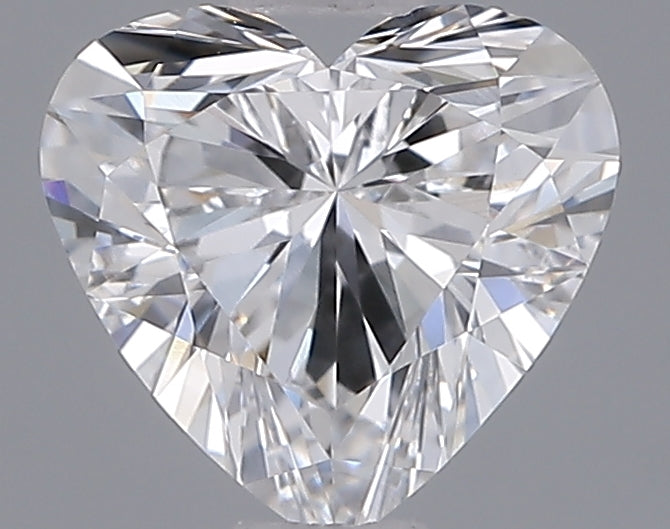 1.03 Carat Heart Shaped, Ideal Cut, D Color, VVS2 Clarity, IGI Certified Lab Grown Diamond