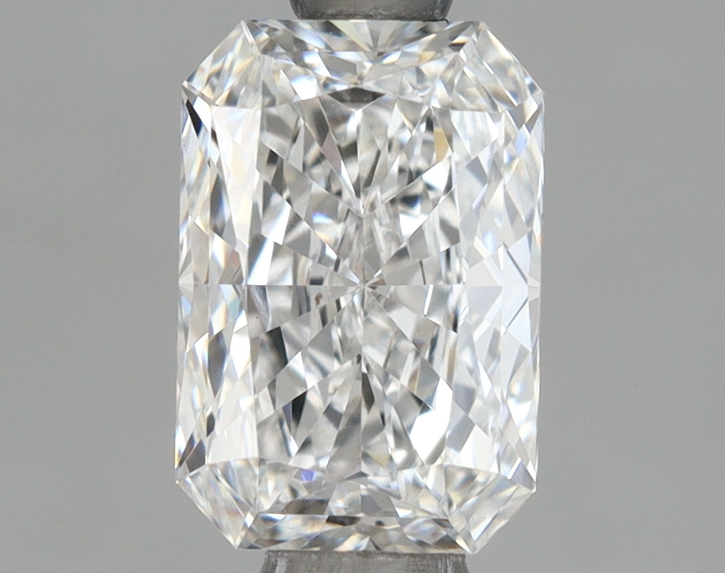 1.05 Carat Radiant Shaped, Excellent Cut, D Color, VVS1 Clarity, IGI Certified Lab Grown Diamond