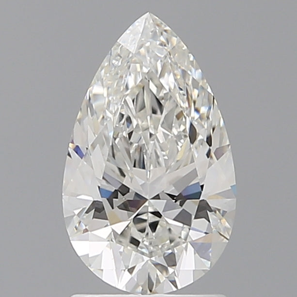 1.59 Carat Pear Shaped, Ideal Cut, F Color, VVS2 Clarity, IGI Certified Lab Grown Diamond
