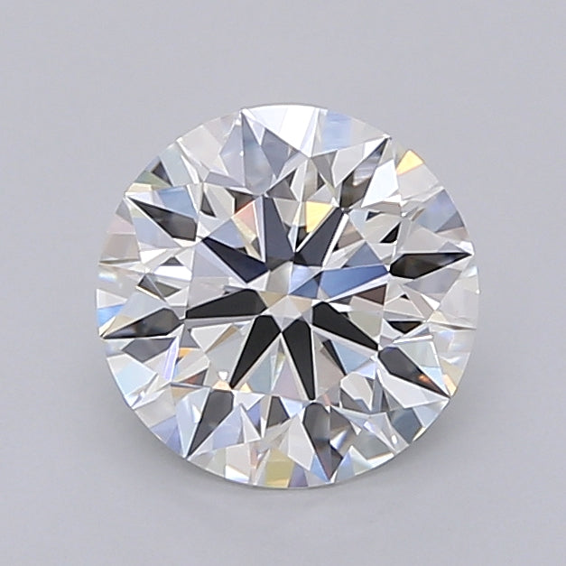 1.53 Carat Round Shaped, Ideal Cut, F Color, VVS2 Clarity, IGI Certified Lab Grown Diamond
