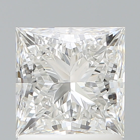 1.51 Carat Princess Shaped, Ideal Cut, F Color, VS1 Clarity, IGI Certified Lab Grown Diamond