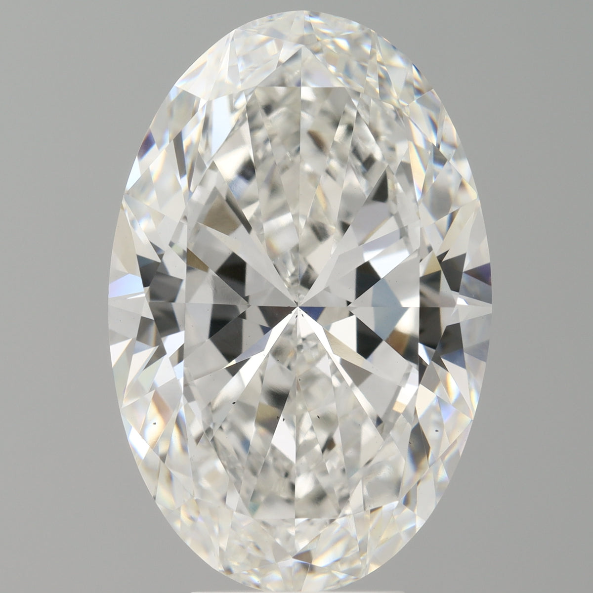 7.05 Carat Oval Shaped, Ideal Cut, F Color, VS2 Clarity, IGI Certified Lab Grown Diamond