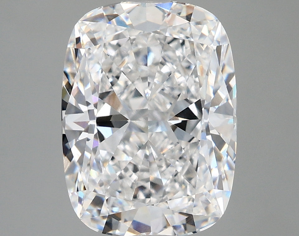 4.29 Carat Cushion Shaped, Very Good Cut, D Color, VVS2 Clarity, IGI Certified Lab Grown Diamond