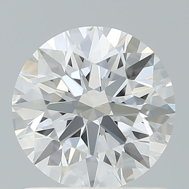 1.12 Carat Round Shaped, Ideal Cut, D Color, VVS2 Clarity, IGI Certified Lab Grown Diamond