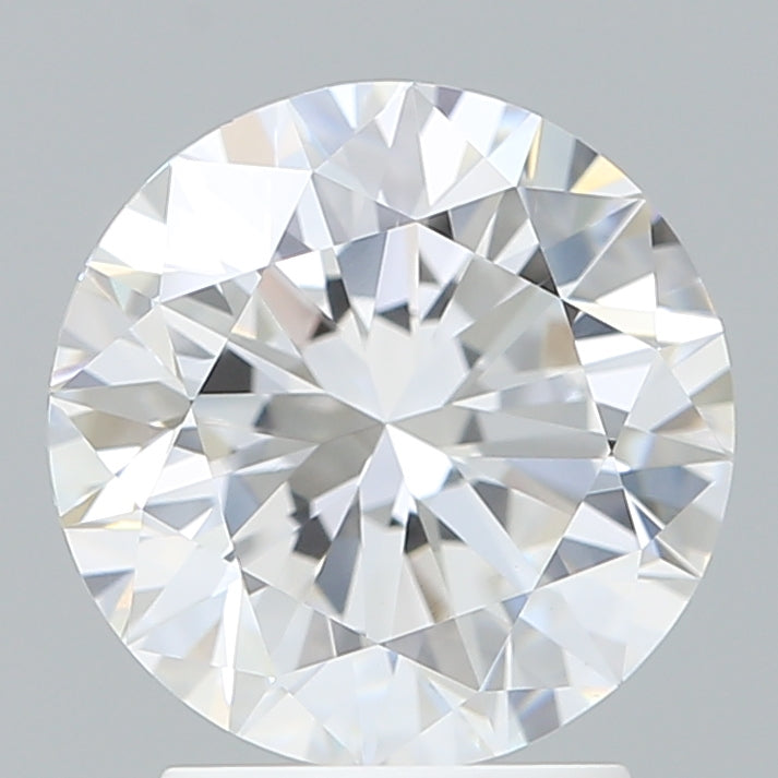 2.70 Carat Round Shaped, Excellent Cut, D Color, VVS2 Clarity, IGI Certified Lab Grown Diamond