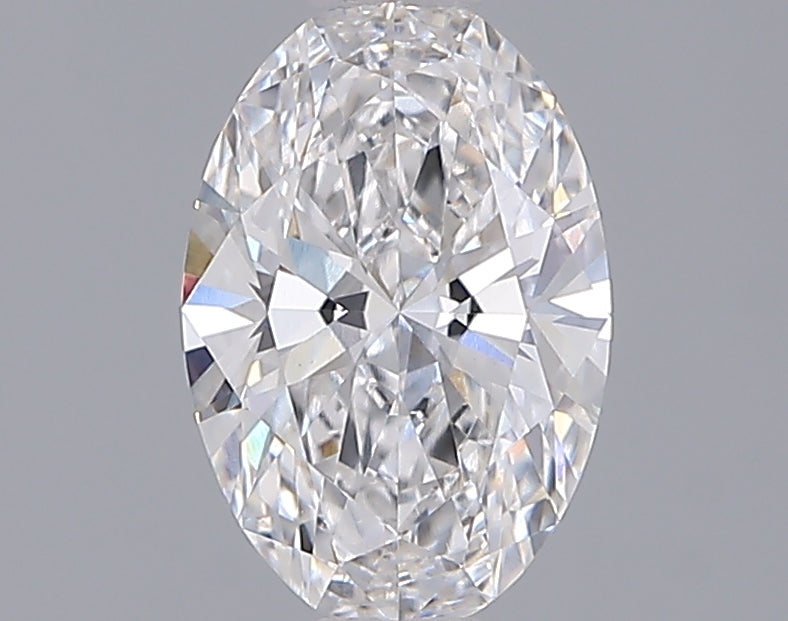 1.29 Carat Oval Shaped, Ideal Cut, D Color, VS1 Clarity, IGI Certified Lab Grown Diamond