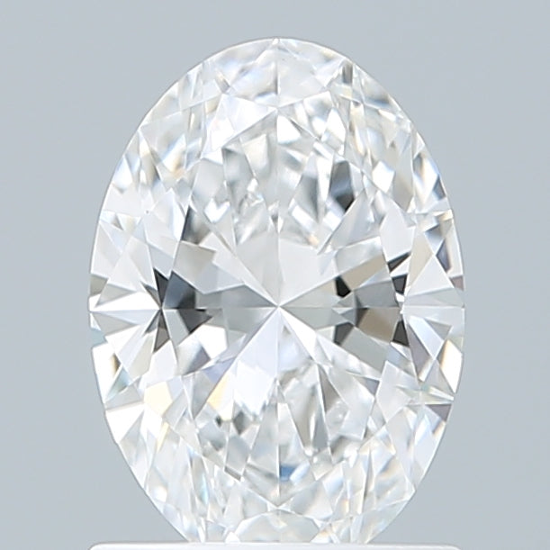 1.08 Carat Oval Shaped, Excellent Cut, D Color, VVS2 Clarity, IGI Certified Lab Grown Diamond