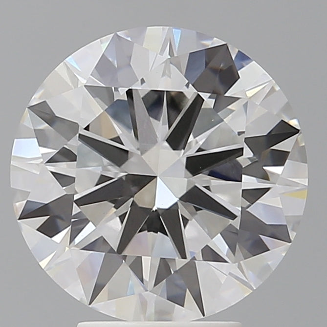 4.54 Carat Round Shaped, Ideal Cut, F Color, VVS2 Clarity, IGI Certified Lab Grown Diamond