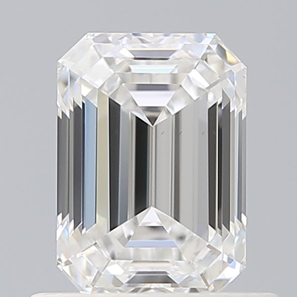 0.92 Carat Emerald Shaped, Ideal Cut, E Color, VS1 Clarity, IGI Certified Lab Grown Diamond