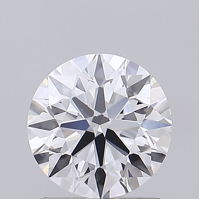 1.31 Carat Round Shaped, Ideal Cut, D Color, VVS2 Clarity, IGI Certified Lab Grown Diamond