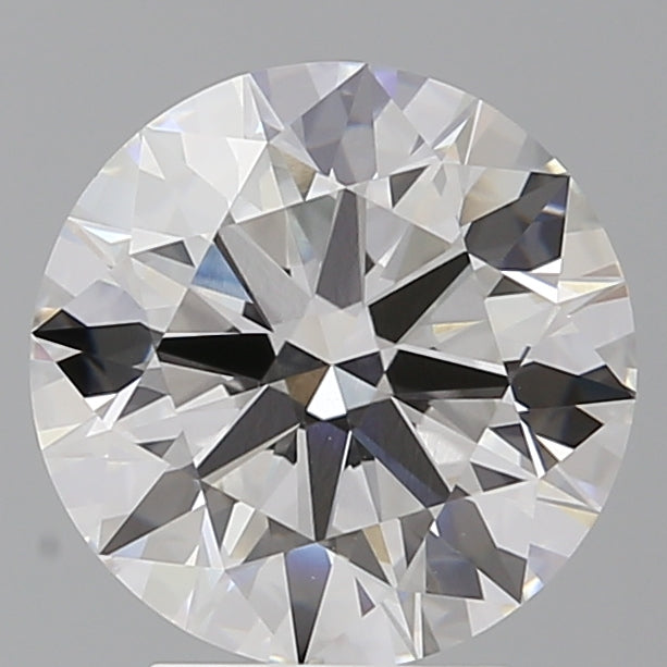 3.52 Carat Round Shaped, Ideal Cut, F Color, VVS2 Clarity, IGI Certified Lab Grown Diamond