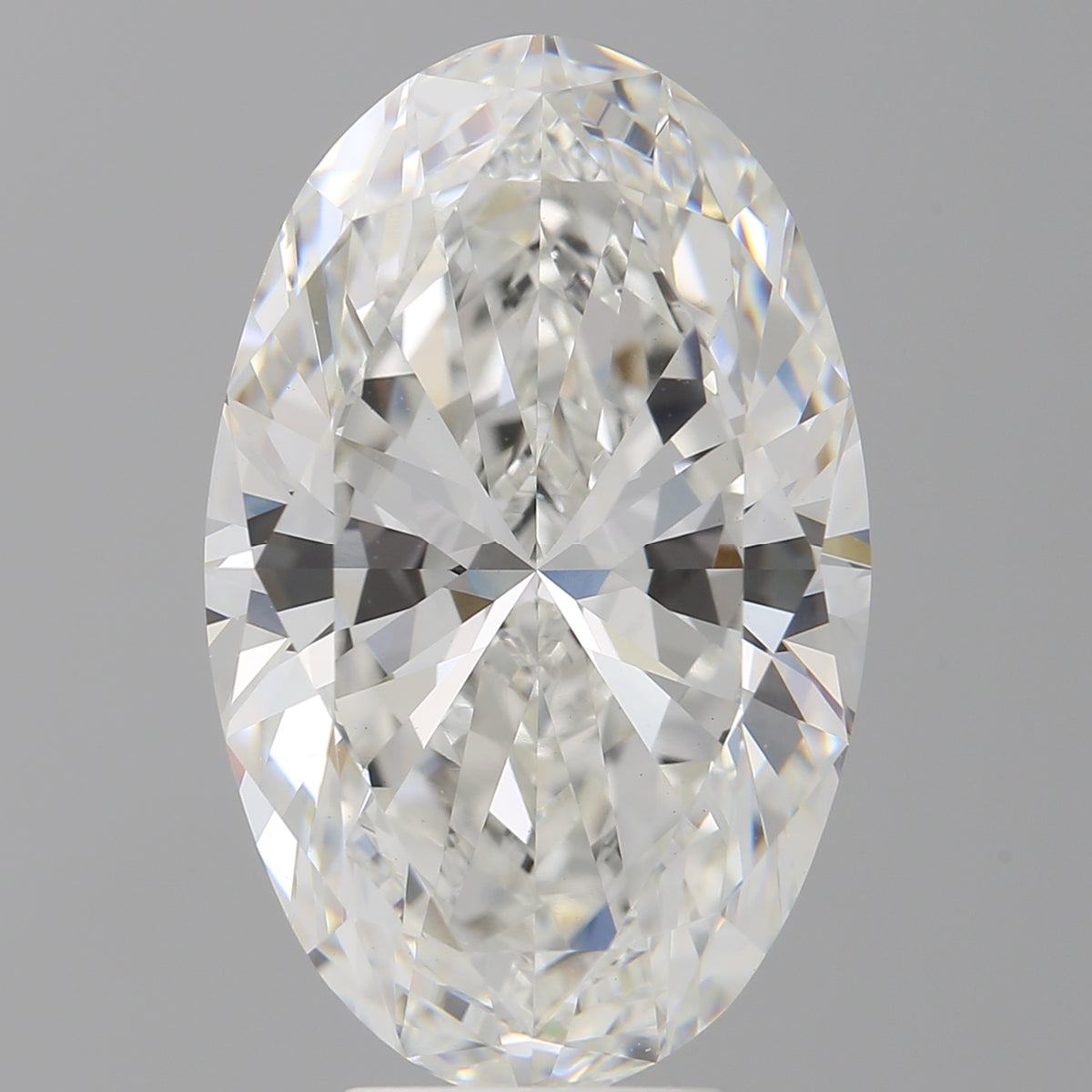 7.07 Carat Oval Shaped, Ideal Cut, F Color, VVS2 Clarity, IGI Certified Lab Grown Diamond
