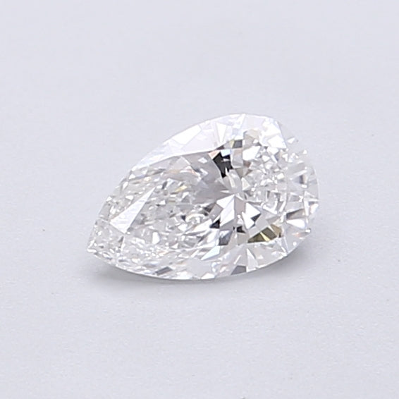 0.31 Carat Pear Shaped, Very Good Cut, D Color, VS1 Clarity, IGI Certified Lab Grown Diamond