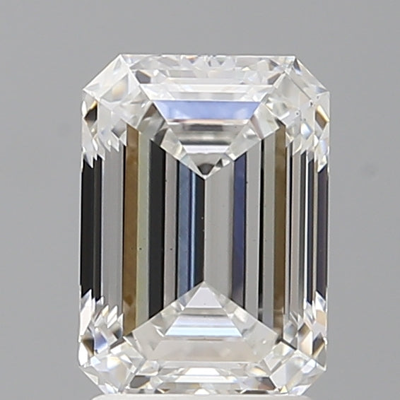 2.09 Carat Emerald Shaped, Ideal Cut, D Color, VS1 Clarity, IGI Certified Lab Grown Diamond