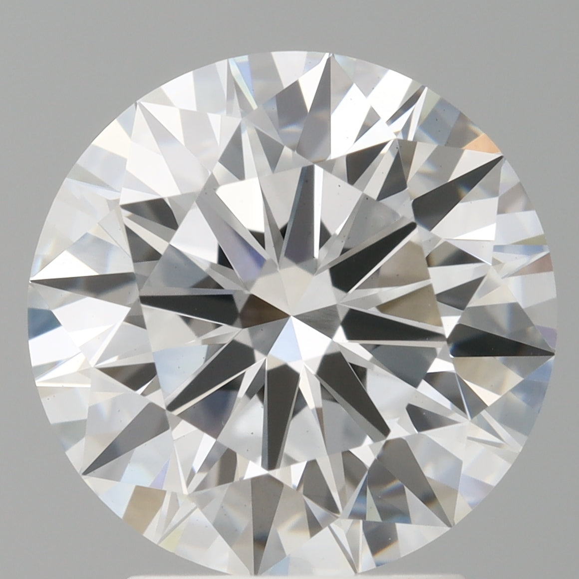 3.04 Carat Round Shaped, Ideal Cut, E Color, VS1 Clarity, IGI Certified Lab Grown Diamond