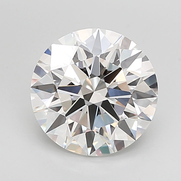5.01 Carat Round Shaped, Ideal Cut, F Color, VVS2 Clarity, IGI Certified Lab Grown Diamond