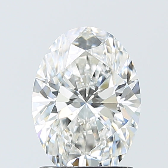 1.55 Carat Oval Shaped, Ideal Cut, E Color, VVS2 Clarity, IGI Certified Lab Grown Diamond
